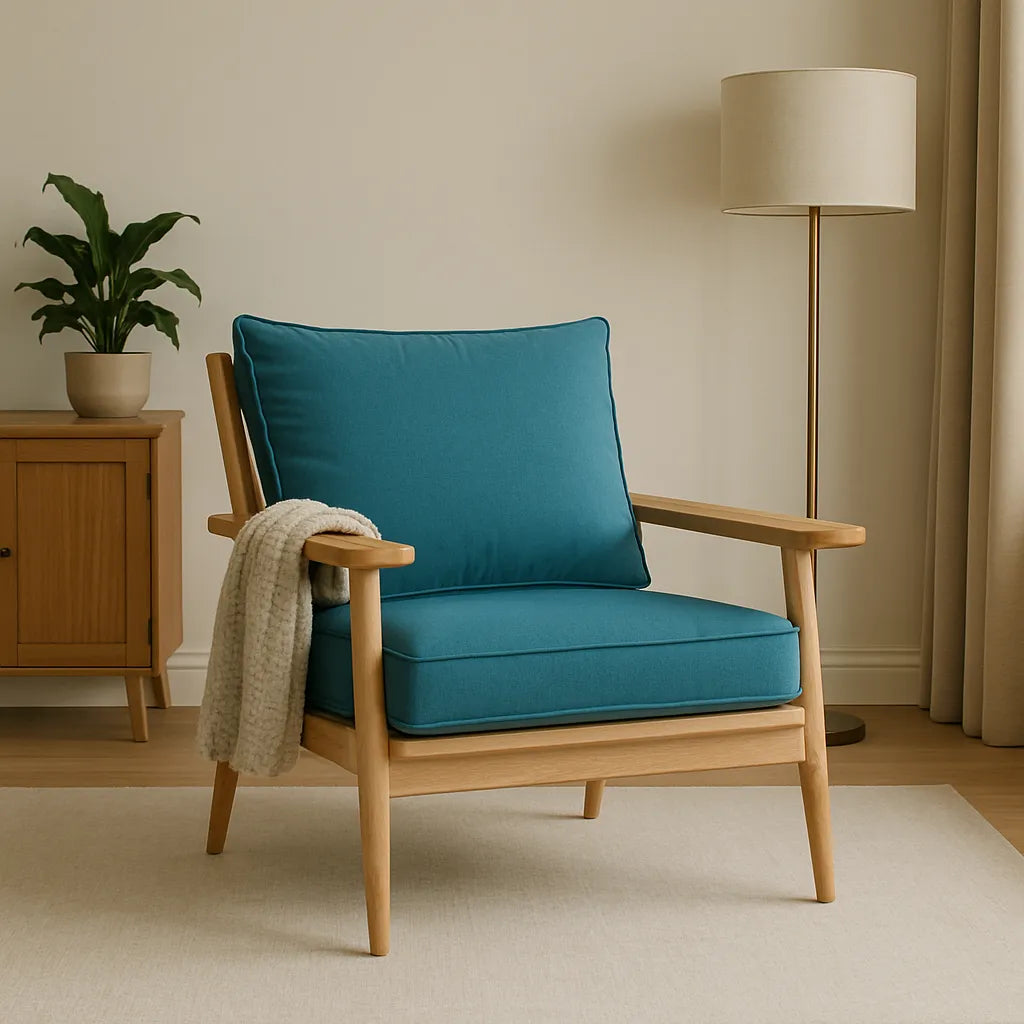 Mid Century Lounge Chair Iconic Shape Everyday Comfort