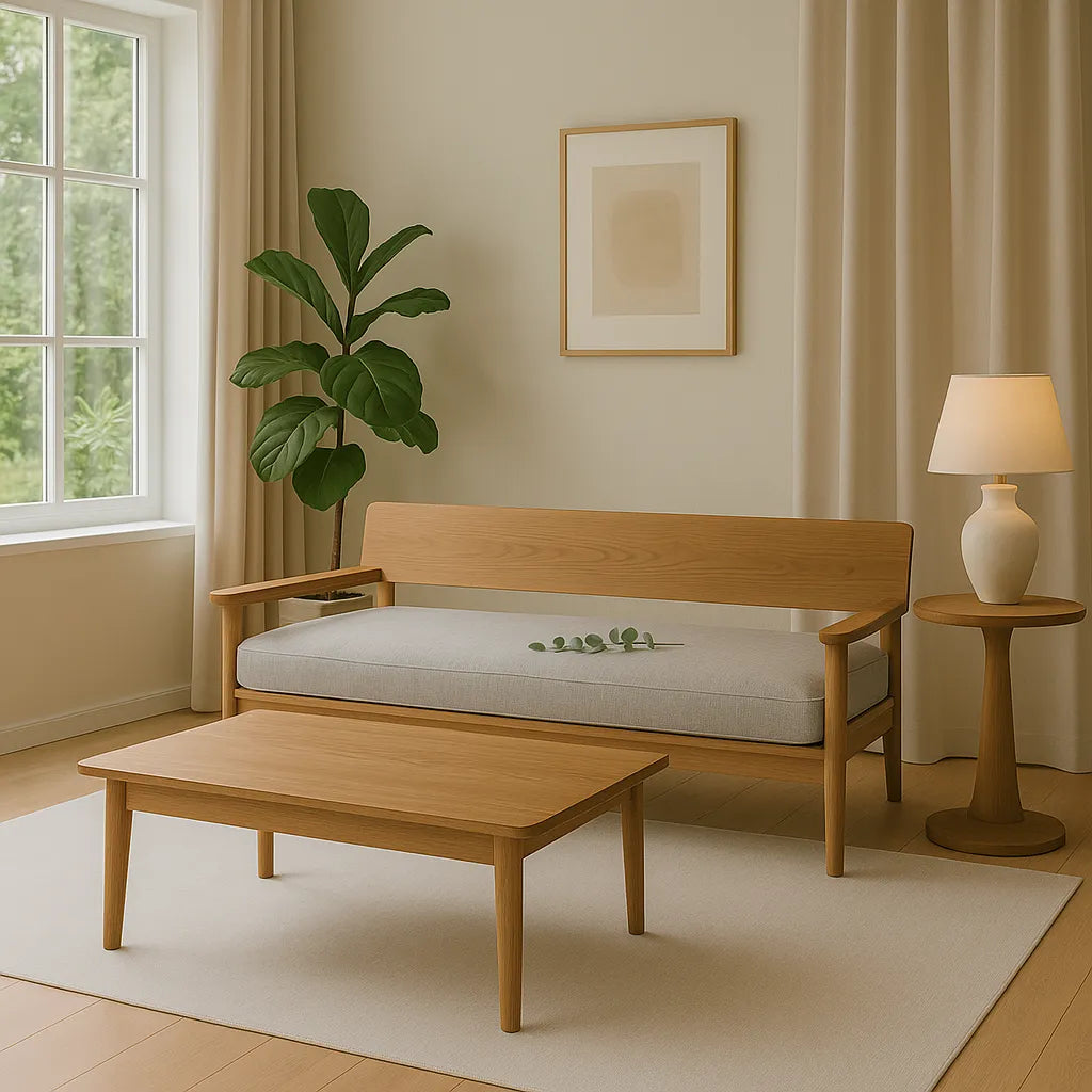 Minimal Backless Daybed Sofa Tranquil Form Soft Appeal