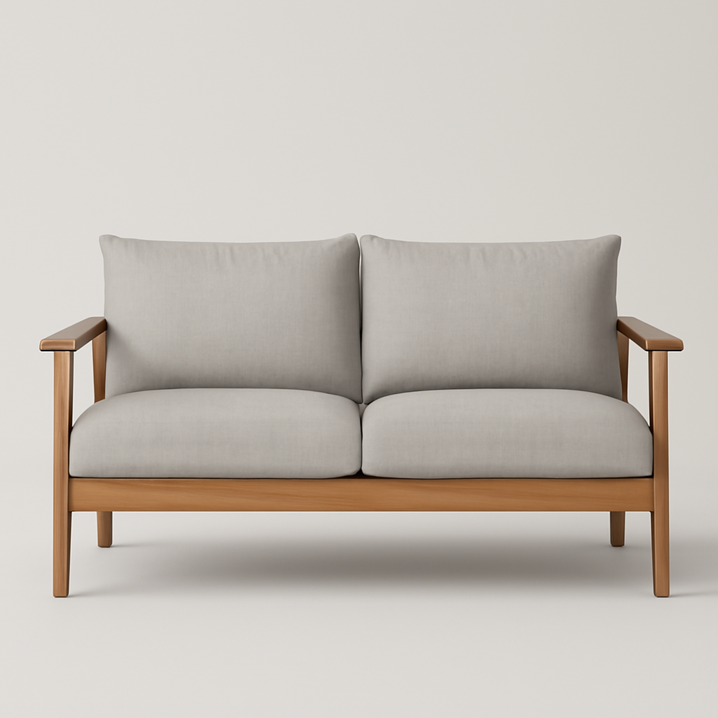 Minimalist 2 Seater Sofa Timeless Comfort Elegance