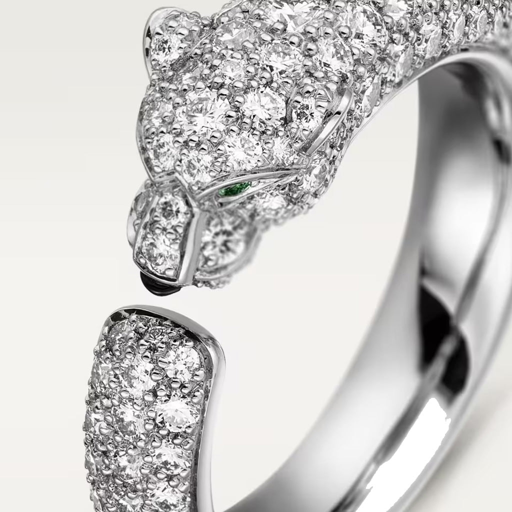 Panthère De Full Diamond Ring