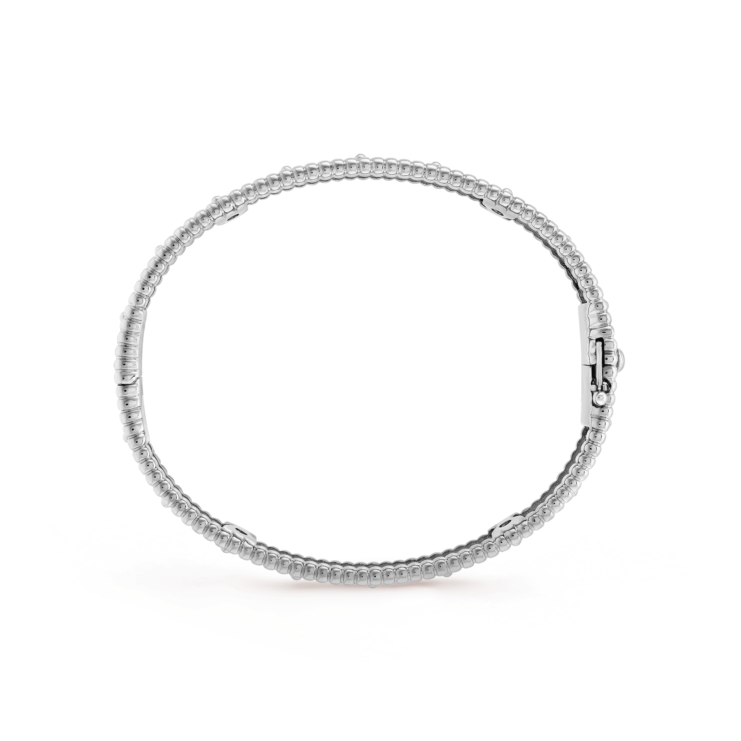 Perlée Clovers Bracelet In 18K