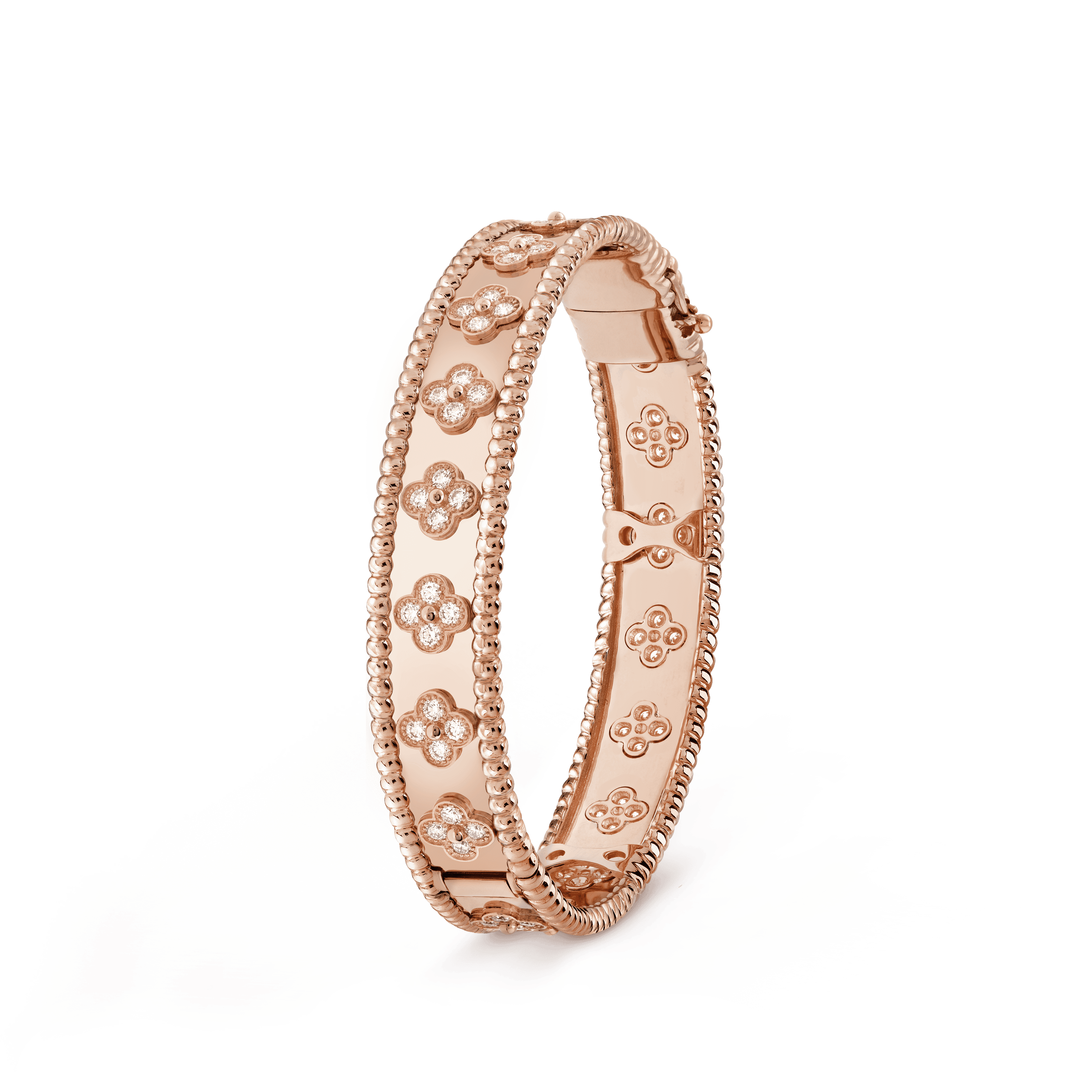 Perlée Clovers Bracelet In 18K