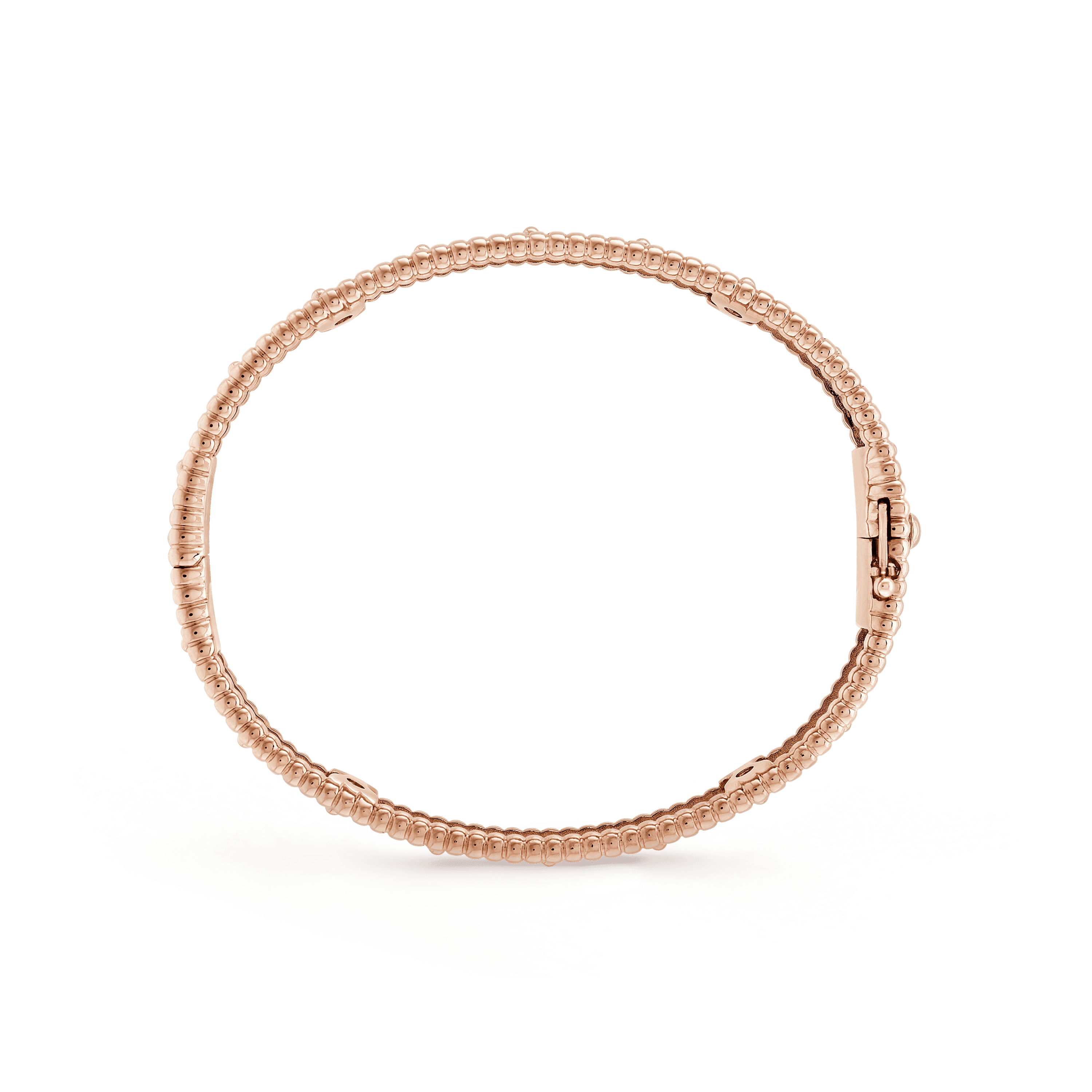 Perlée Clovers Bracelet In 18K