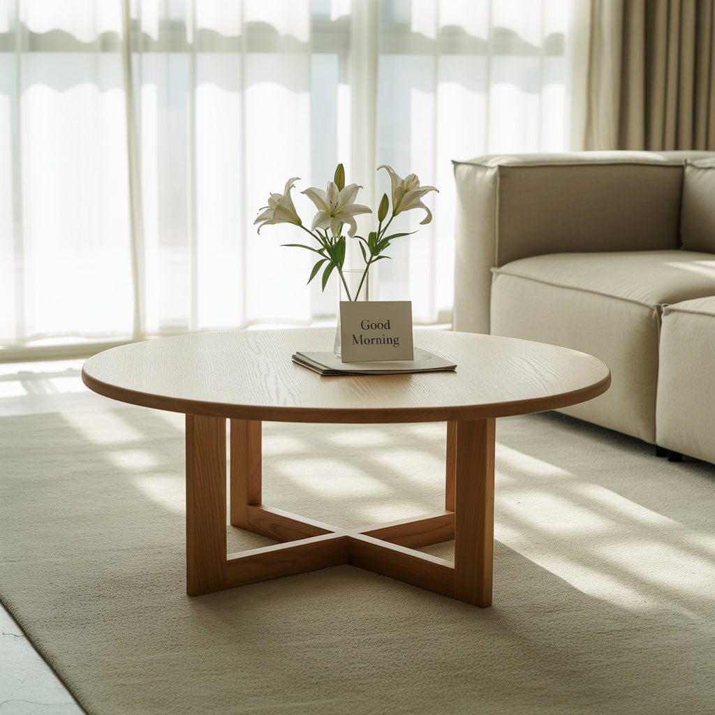 Modern Coffee Table Elegant Minimalist Centerpiece for Living Room