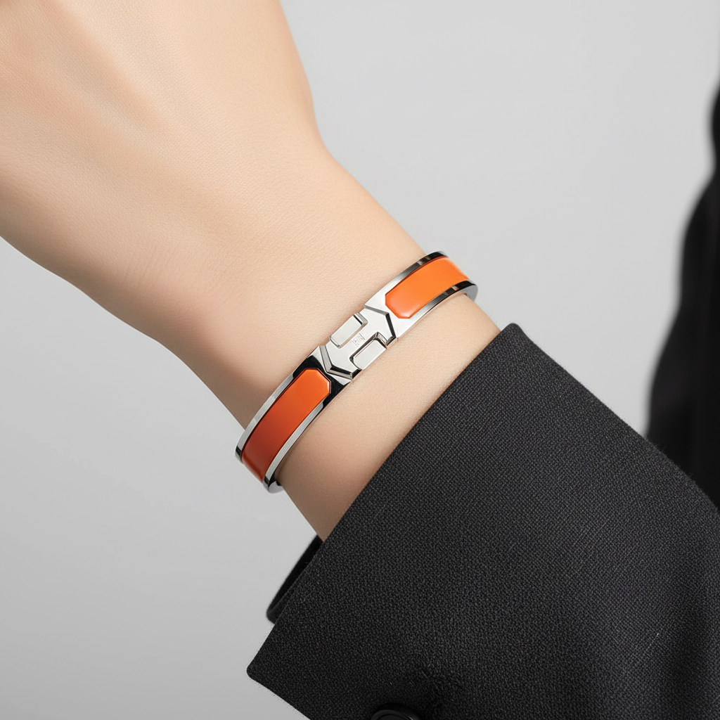 Super H Orange Bracelet