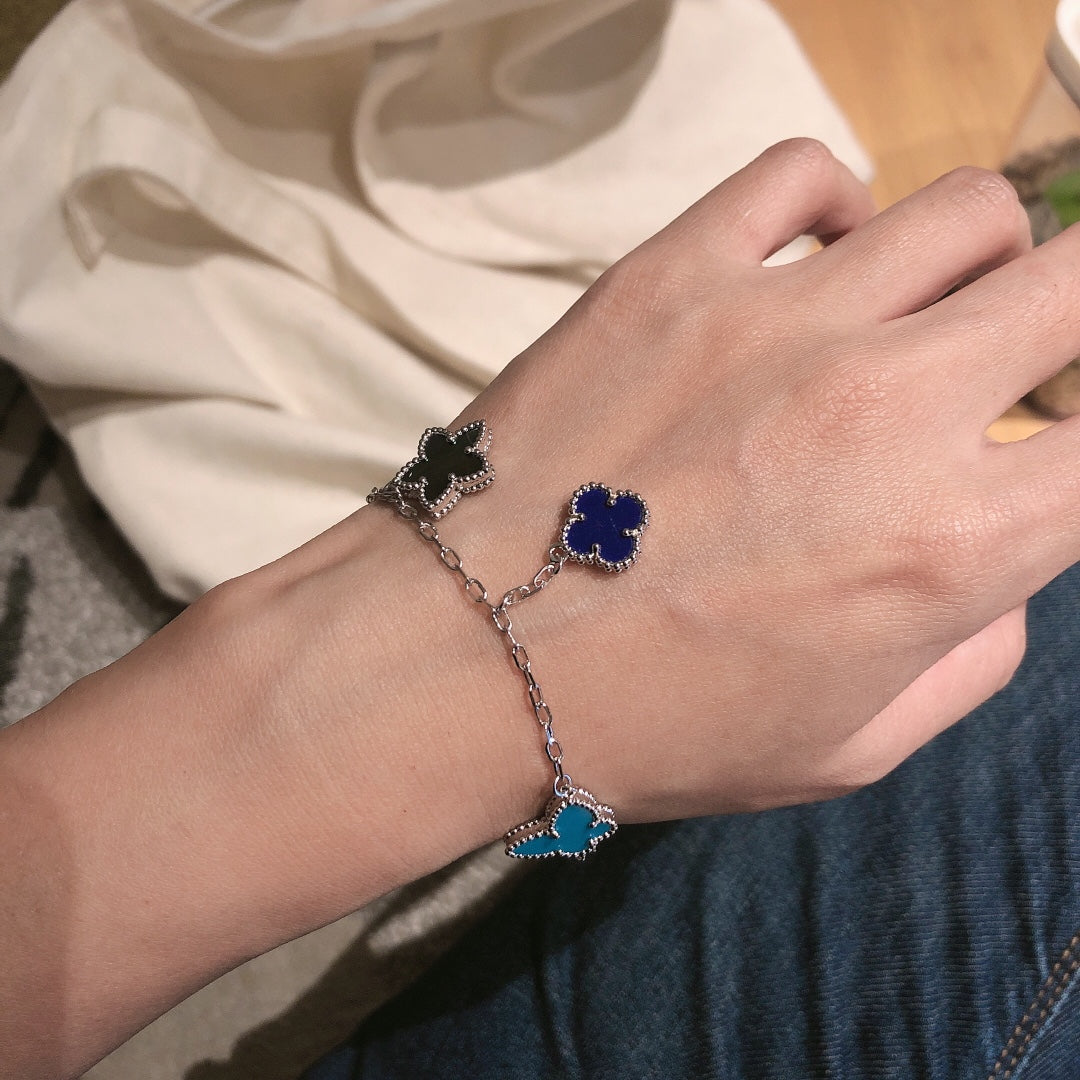 Sweet Alhambra Four Motifs Bracelet