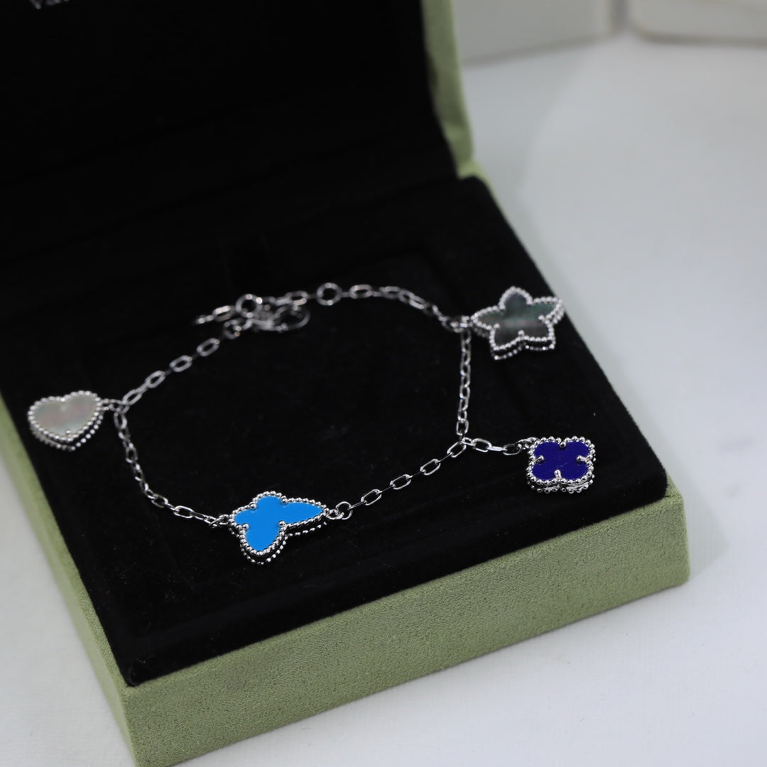 Sweet Alhambra Four Motifs Bracelet