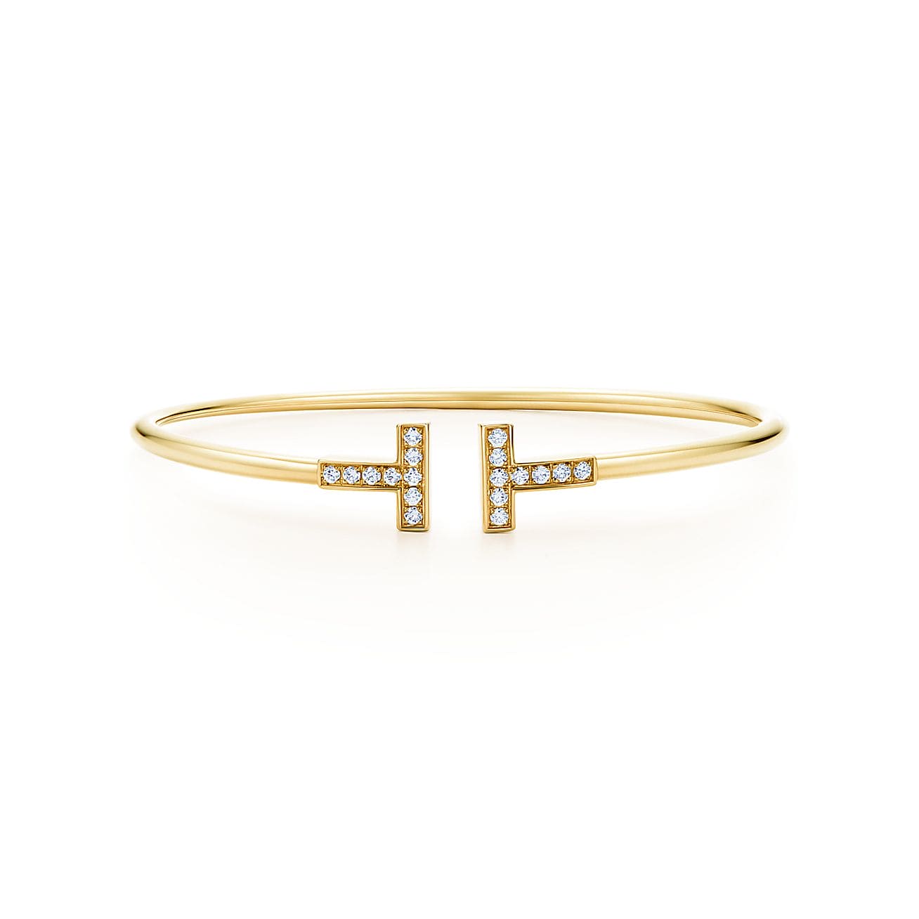 Roostick T Diamond Wire Bracelet