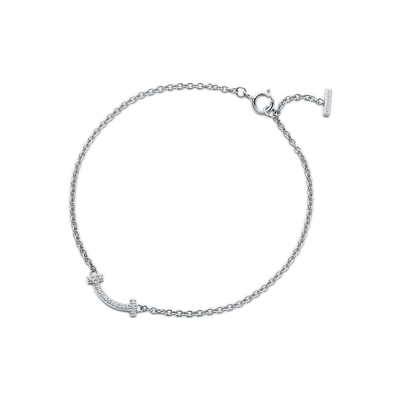 T Smile Diamond Bracelet
