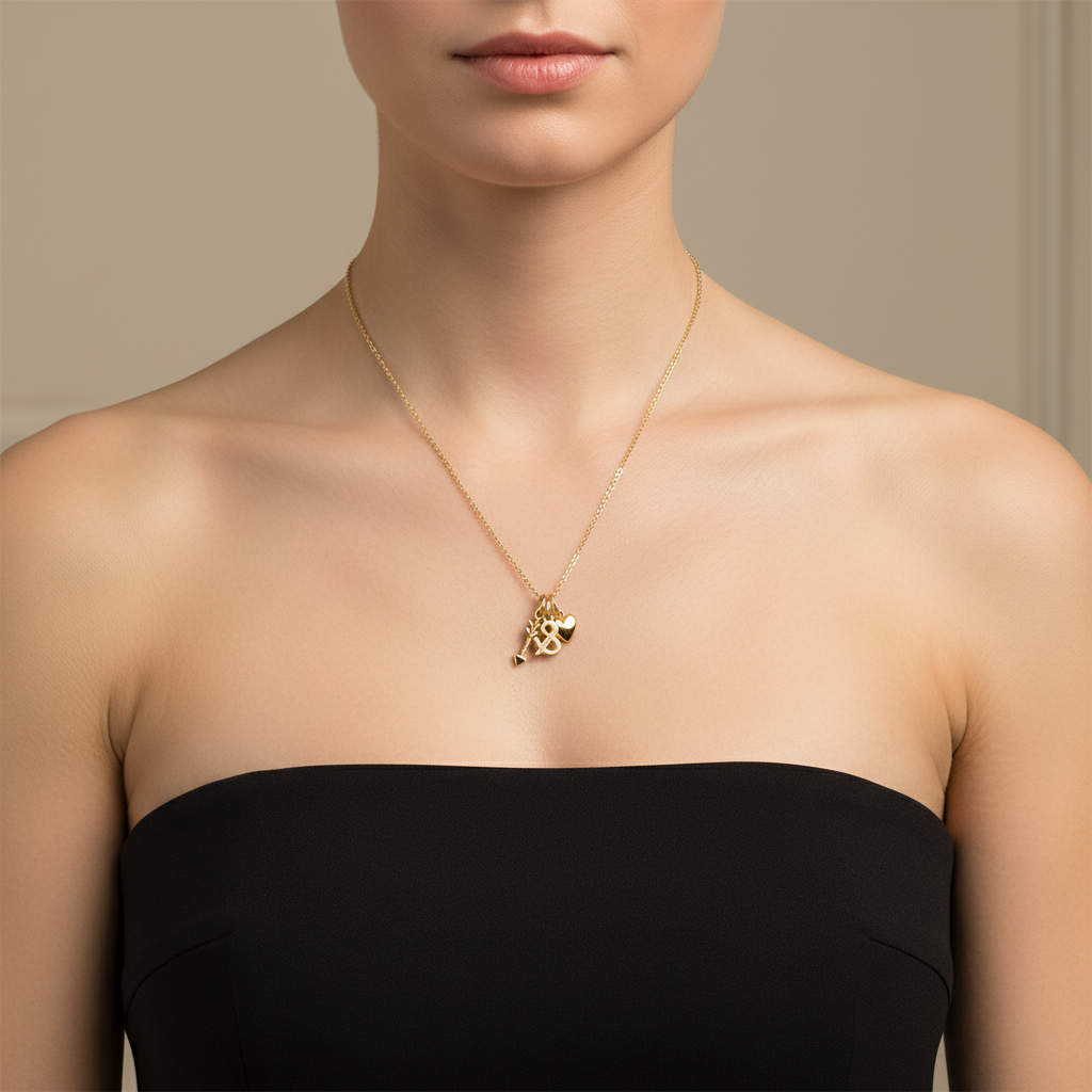 T Wine And Dine Pendant Necklace