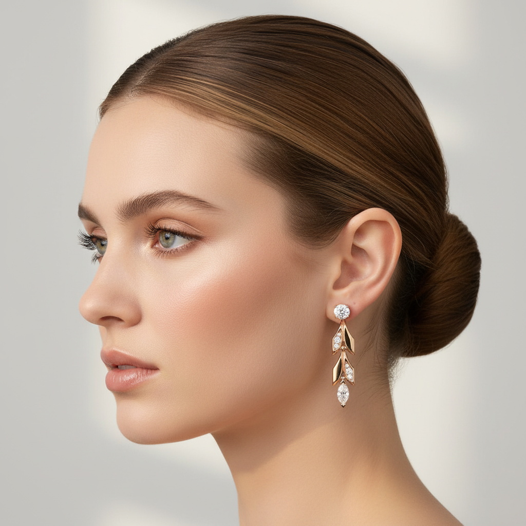 Vine Convertible Drop Earrings