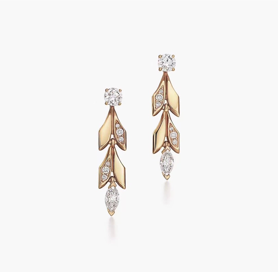 Vine Convertible Drop Earrings