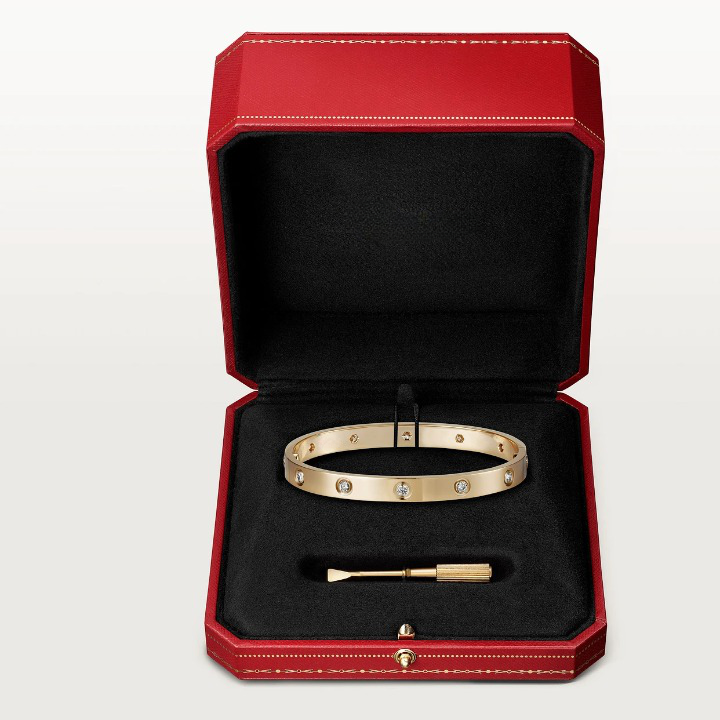Roostick 10 Diamonds Love Bracelet