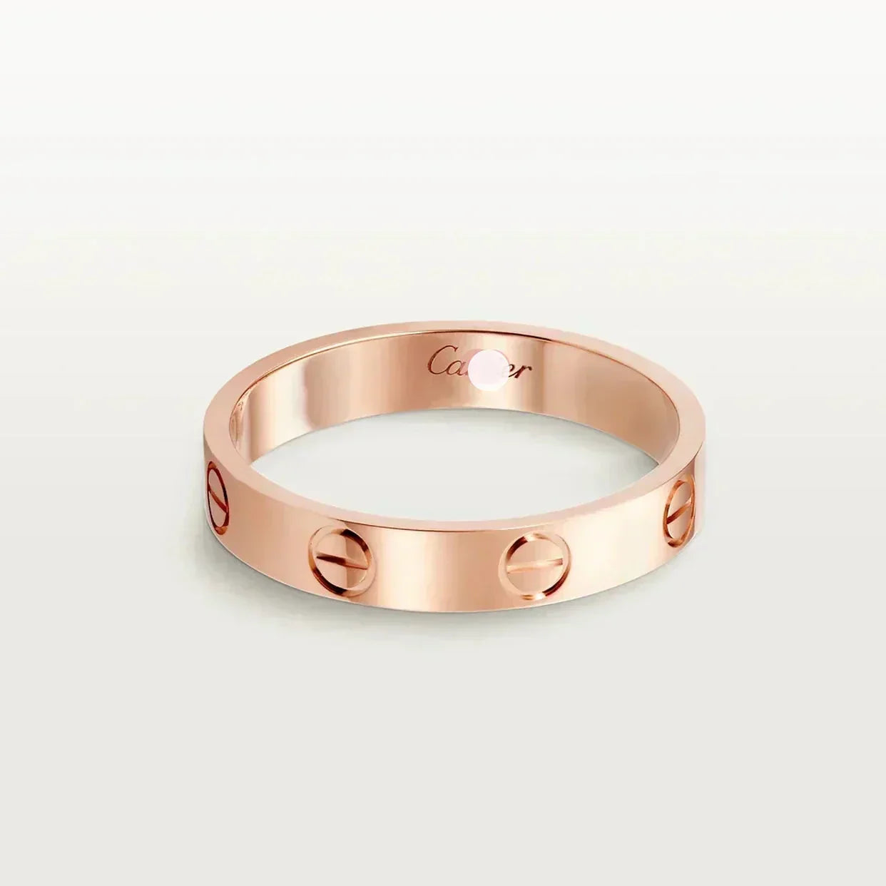 Roostick Mini Love Wedding 4mm Ring