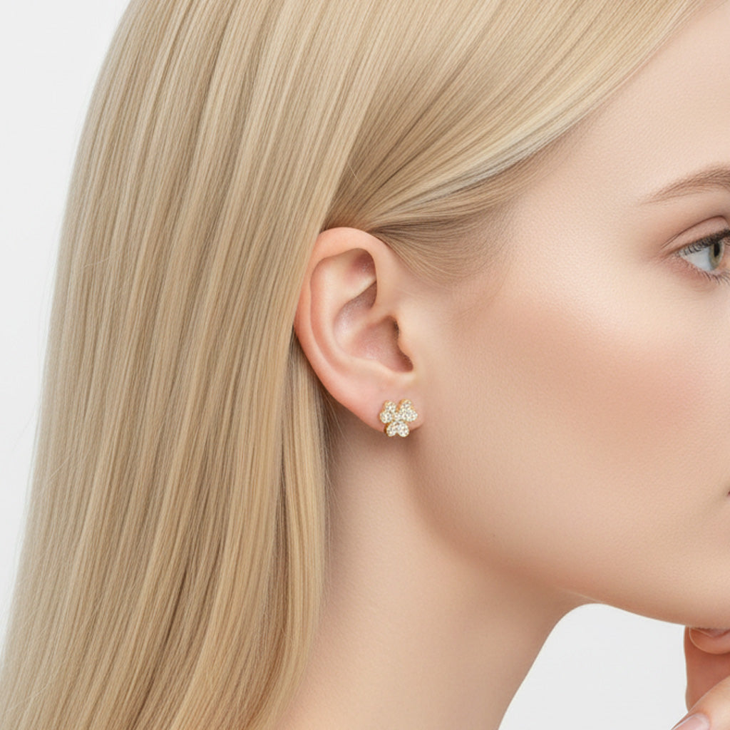 Yellow Gold Frivole Small Model Earrings