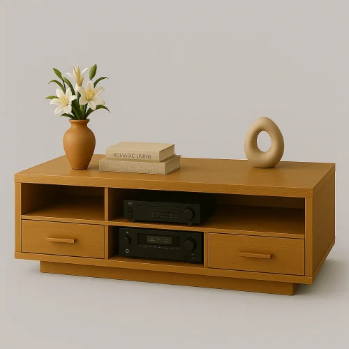 Coffee Table Cabinet Functional Storage Hub for Elegant Interiors