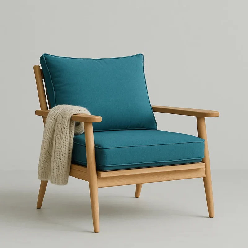 Mid Century Lounge Chair Iconic Shape Everyday Comfort