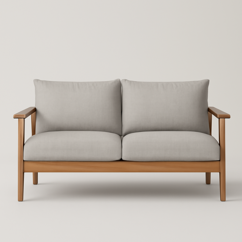 Minimalist 2 Seater Sofa Timeless Comfort Elegance